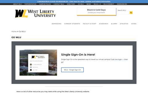 Go WLU - West Liberty University: An Affordable Public ...