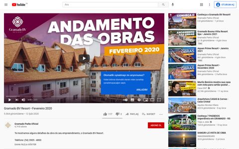 Gramado BV Resort • Fevereiro 2020 - YouTube