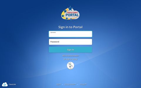 Sign in to Portal - ClassLink Login
