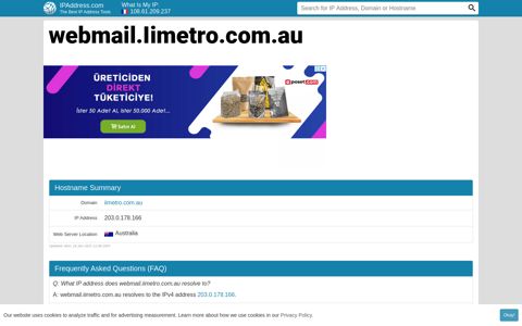 ▷ webmail.Iimetro.com.au Website statistics and traffic ...