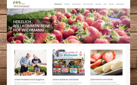 Hof Wichmann – Spargel, Erdbeeren, Kartoffeln und mehr