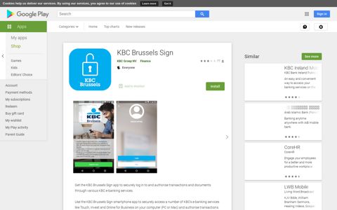 KBC Brussels Sign - Apps on Google Play