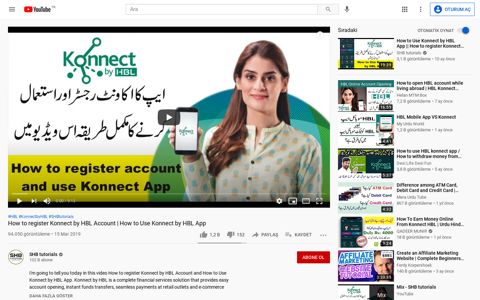 How to register Konnect by HBL Account | How to Use ...
