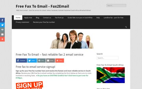 Free Fax To Email - Fax2Email | FREE Fax to email - best fax ...