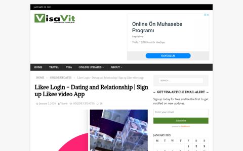 Likee Login - Dating and Relationship | Sign up Likee video App
