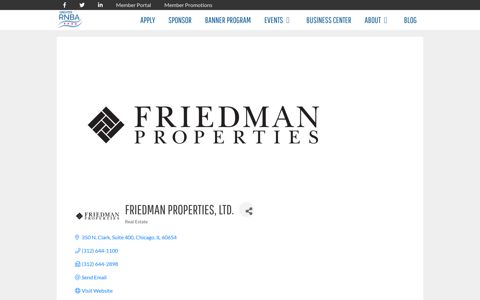 Friedman Properties, Ltd. | Real Estate - – Greater River North ...