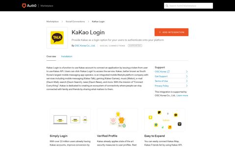 KaKao Login Integration with Auth0 - Auth0 Marketplace