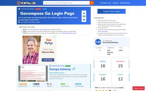Gacompass Ga Login Page - Portal-DB.live