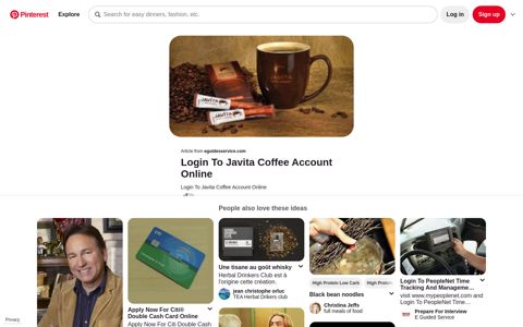 Login To Javita Coffee Account Online - Pinterest