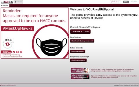 my|HACC|edu - Portal