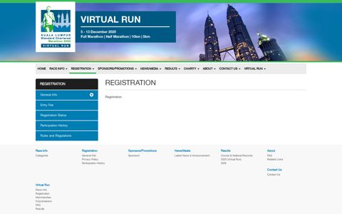 Registration - KL Marathon