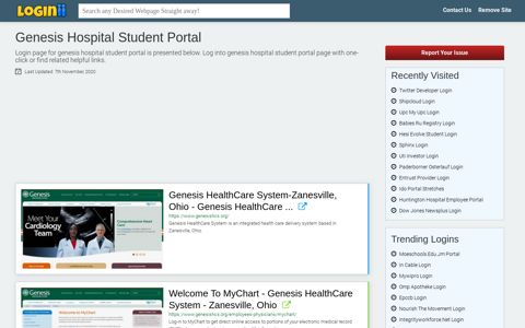 Genesis Hospital Student Portal - Loginii.com