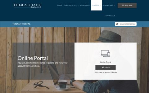 Tenant Portal - Ithaca Estates Realty, LLC