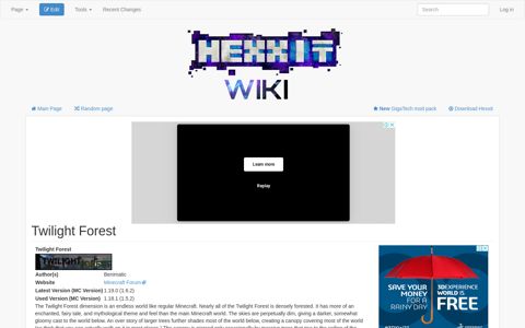 Twilight Forest - Hexxit Wiki