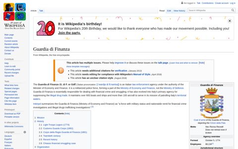 Guardia di Finanza - Wikipedia