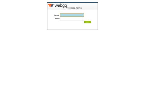 webgo Webspace-Admin