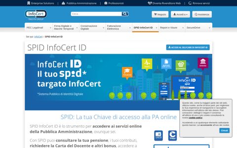 Identità Digitale | Credenziali SPID | InfoCert