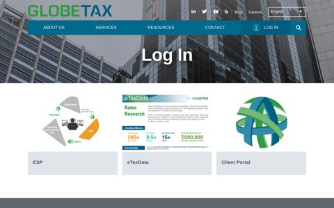 Log In | GlobeTax