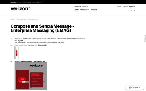 Compose and Send a Message - Enterprise Messaging (EMAG)