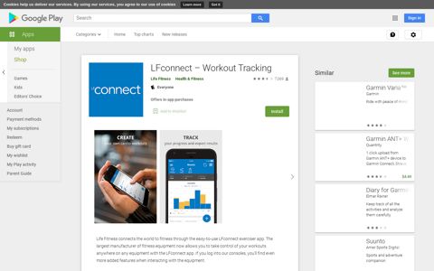LFconnect – Workout Tracking - Apps on Google Play
