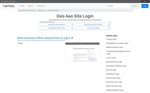 Gsis Aao Site - GSIS Authorized Officer Website (How to login)