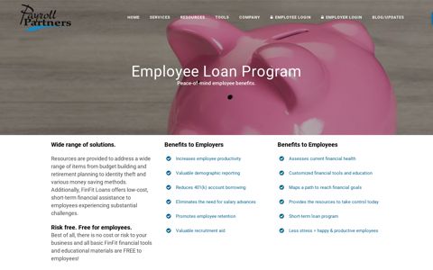 Employee Loan Program | Employee Financial Wellness ...