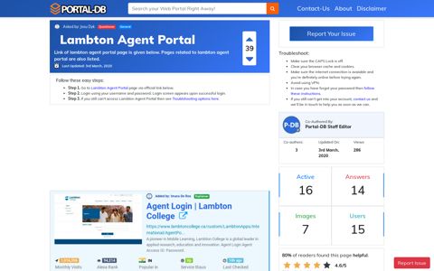 Lambton Agent Portal