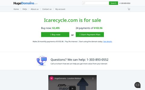 Icarecycle.com - HugeDomains.com