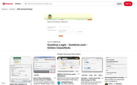 Gumtree Login | Login, Find a job, Post ad - Pinterest