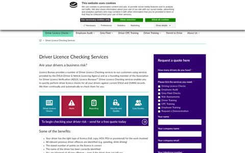 Driver Licence Checking Services - Licence Bureau