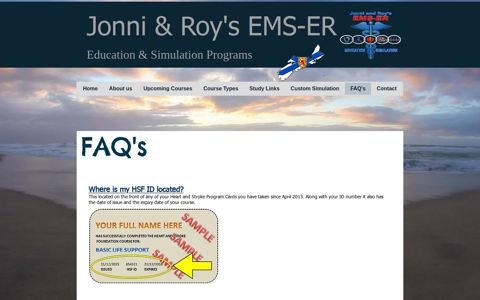FAQ's | business-services - Jonni & Roy's EMS-ER