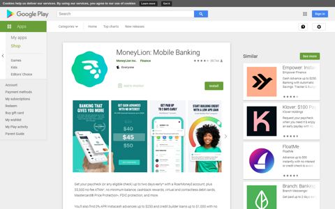 MoneyLion: Mobile Banking - Apps on Google Play