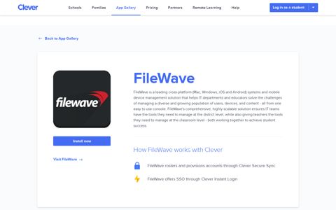 FileWave - Clever application gallery | Clever