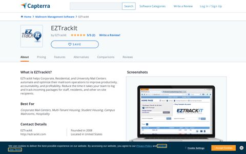 EZTrackIt Reviews and Pricing - 2020 - Capterra