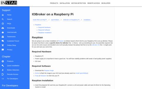 IOBroker on a Raspberry Pi | INSTAR Wiki 2.0 | INSTAR ...