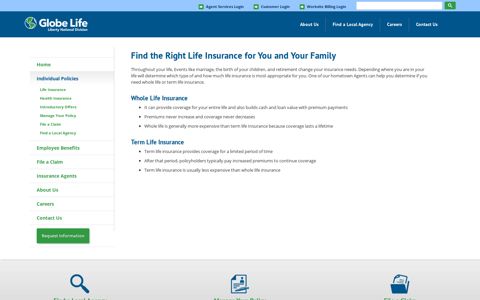 Whole Life Insurance - Liberty National
