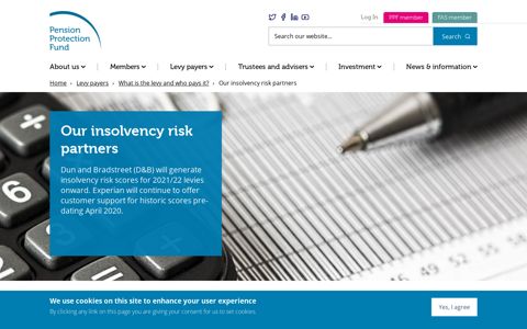 We're changing our insolvency risk partner | Pension ...