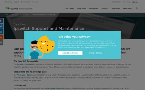 Support and Maintenance - Progress formerly - Ipswitch