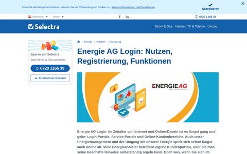 Energie AG Login: Nutzen, Registrierung, Funktionen - Selectra