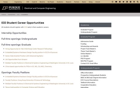 ECE Student Career Opportunities - Electrical and Computer ...