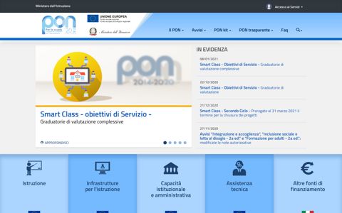 PON - Homepage - Miur