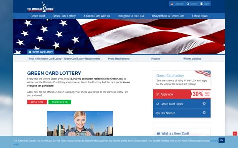 Green Card Lottery - Win a U.S. Green Card now!