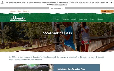 Annual Pass | ZooAmerica