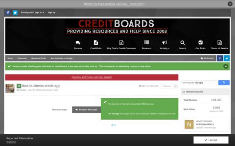 Ikea business credit app - Business Credit - CreditBoards