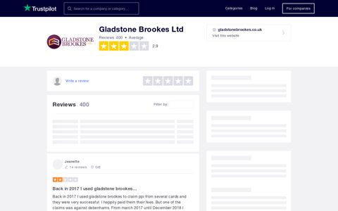 Gladstone Brookes Ltd Reviews | Read Customer Service ...