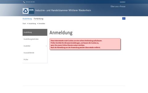und Handelskammer Mittlerer Niederrhein - Industrie- und ...