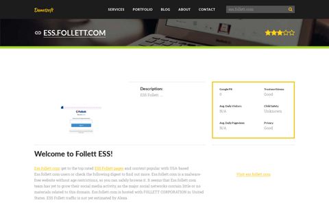 Welcome to Ess.follett.com - Welcome to Follett ESS!