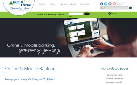 Online Banking & Mobile Banking in Omaha, NE | Mutual 1st ...
