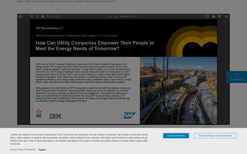 EDF Energy: How Can Energy Companies Develop a ... - SAP