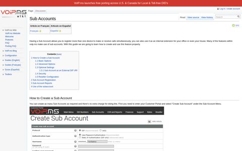 Sub Accounts - VoIP.ms Wiki